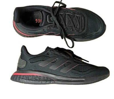 Zapatos deportivos Adidas Supernova Boost para mujer talla 6,5 negros FW8822 Foto 1 de 4