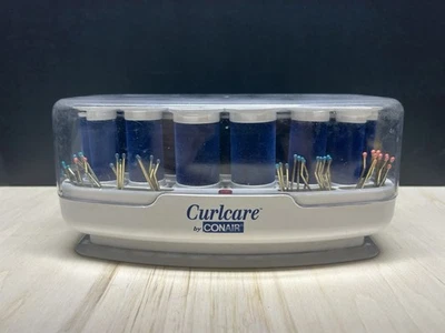 Бигуди CURLCARE от Conair Hot 20 флокированных бархатистых роликов для конкурса красоты винтажные работают - Изображение 1 из 4