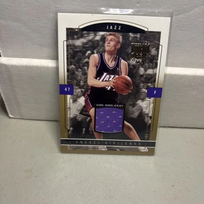2003-04 Skybox Limited Edition - Andrei Kirilenko #61 Jersey Gold Proof /10 - Image 1 of 2
