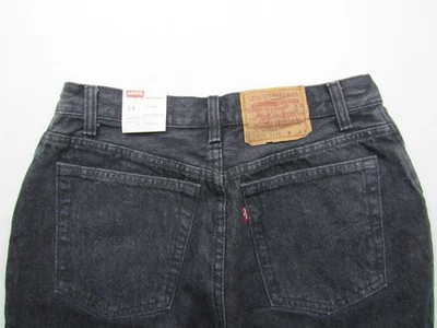 Vtg NOS NWT 80s Women's Levi's 16 501 USA Made Mom Jeans 14 / 29.5 x 29.25 Black - Image 1 of 4