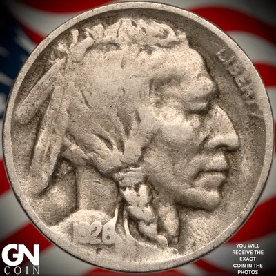 1926 D Buffalo Nickel B2379 - Изображение 1 из 2