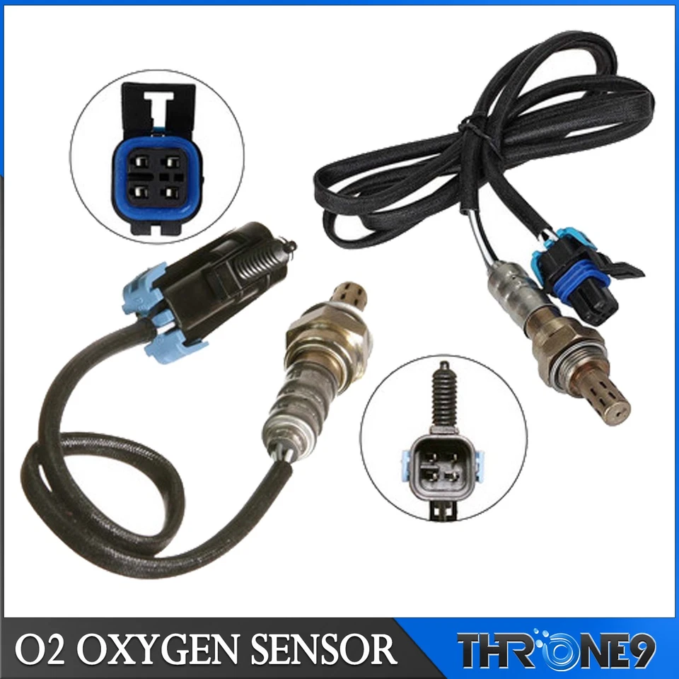 Sensor de oxígeno aguas arriba y aguas abajo 2 piezas para 1999 2000 Olds Alero Pontiac Grand Am 3,4 L Foto 1 de 4