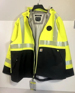 Neu mit Etikett Carhartt® ANSI/ISEA 107-2020 Class 3 Type R Storm Defender® Jacke - 2XL (E14) - Bild 1 von 14