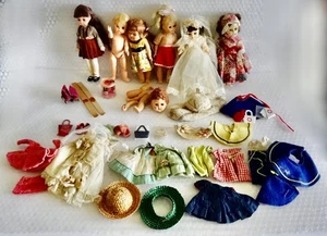 dOLL GINNY AUFGEREIHTER PUDELSCHNITT PERÜCKE MADAME ALEXANDER VOGUE ALEX KONVOLUT neocurio - Bild 1 von 24