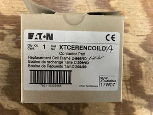 EATON  XTCERENCOILDA FRAME D 110V 50Hz/ 120V60Hz COIL *NEW!* - Picture 1 of 3