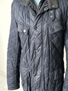 Original Barbour Jacke , Gr. 50 Herren, Marine, 💜👍🍀🧑‍🎄 - Bild 1 von 4