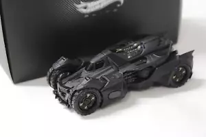 1:43 Hot Wheels Elite BATMAN Arkham Knight Batmobile 2015 black - Picture 1 of 3