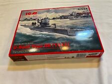 9 ICM U BOAT TYPE 112B 1943 SCALE 1:144 MODEL KIT NO S010. PIECES ( SOLD AS IS)