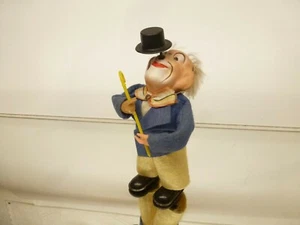 M46 GERMANY WINDUP CLOWN with TURNING HEAD BALANCING ON NOSE - H17.0cm - GOOD - Imagen 1 de 8