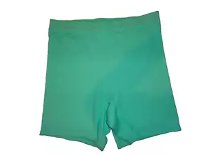 Victoria’s Secret PINK XL green bike style sleepwear shorts NWOT NEW - Picture 1 of 2