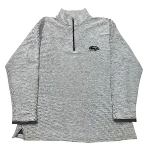 Weird Fish Macaroni Sweatshirt Full Zip Pullover White Jumper Mens Large - Picture 1 of 10