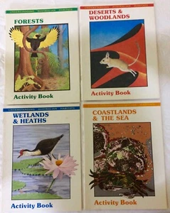 Children's Primary Science Ecology Environment Habitat Activity Books x4 - Bild 1 von 2
