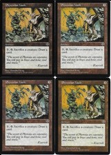 MTG: PHYREXIAN VAULT Mirage UNCOMMON; played, Excellent condition x4