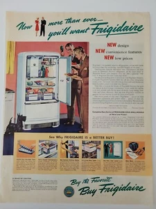 1940 refrigerador Frigidaire Scottish Terrier perro vintage anuncio original - Imagen 1 de 1