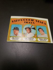  1972 Topps #257 Rookie Stars Jim Foor Tim Hosley Paul Jata TIGERS
