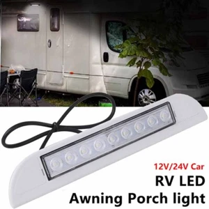 LED Außen Lampe Leuchte Tür Wohnwagen Wohnmobil Caravan wasserdicht 23cm 12V 24V - Bild 1 von 12