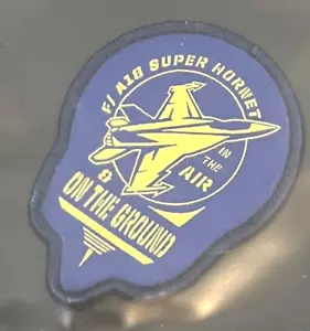 5.11 Tactical SUPER HORNET In The Air On The Ground Blue Hook Backing Patch NEW - Picture 1 of 3
