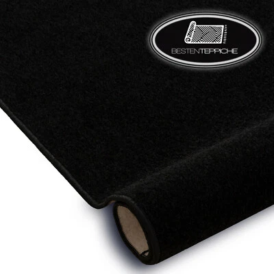 Alfombra moderna de larga vida de moda negra ¡Tamaños grandes! Alfombras en dimensiones Foto 1 de 4