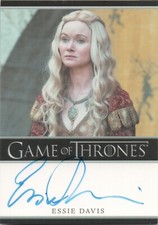 Game of Thrones Season 7, Essie Davis (Lady Crane) Autograph Card