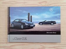 Mercedes Benz - La Clase CLK - Catalogo Folleto Publicitario Concesionario