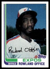 1982 Topps Rowland Office Montreal Expos #479