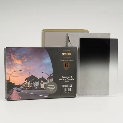 Benro Master Hardened 100x150mm 4-stop (GND16 1.2) Soft-edge Graduated ND Filter - Image 1 of 4