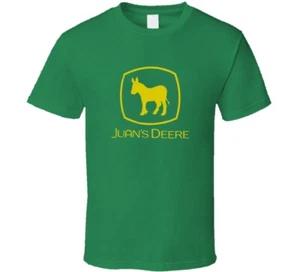 Juan's Deere Spoof Traktor lustiges Geschenk T-Shirt - Bild 1 von 9