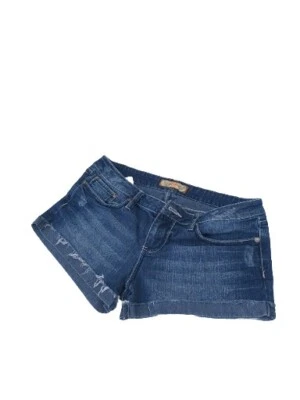 Pantalones Cortos Mujer Jean Midi Desgastados Talla 9 Super Elásticos Azul Denim YMI Foto 1 de 4