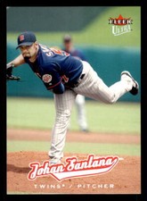 2005 Ultra  #39 Johan Santana Minnesota Twins