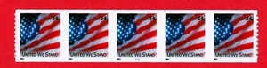 USA PNC #1111 strip of 5 on #3550 MNH (W128) - Picture 1 of 2