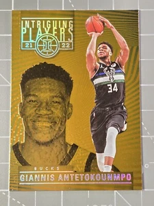 2021-22 Panini Illusions Orange Intriguing Players Giannis Antetokounmpo #8 SP - Bild 1 von 7