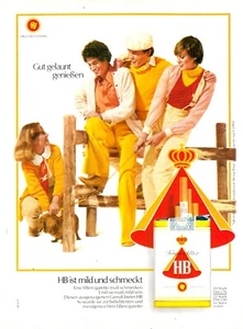 3w21035/ Alte Reklame aus 1978 – HB - mild und schmeckt - Picture 1 of 1