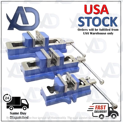AD INTERNATIONAL Self Centering Vice Vise Fixed Based-Rigid & Tough (USA)