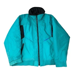 Vintage PROFILE Color Block Windbreaker Retro Skiing Hong Kong Made Men's Large - Picture 1 of 10