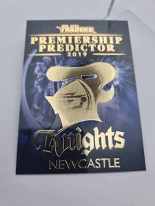 2019 Nrl Traders Premiership Predictor Knights PP 08/16 024/219 - Picture 1 of 4