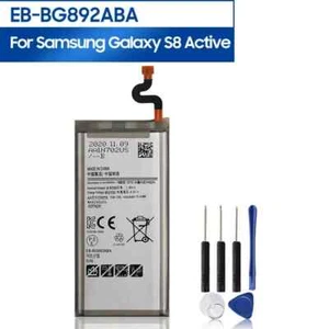 Batterie de remplacement pour téléphone EB-BG892ABA pour Samsung Galaxy S8 Active 4000mAh - Photo 1 sur 6