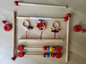 Bieco Baby Spieltrapez Holz Gym Spielbogen mit Karton - Bild 1 von 6