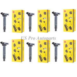 90919-02250 For LEXUS IS350 GS350 RX350 Toyota U5084 6 pcs OEM NGK Ignition Coil - Picture 1 of 7