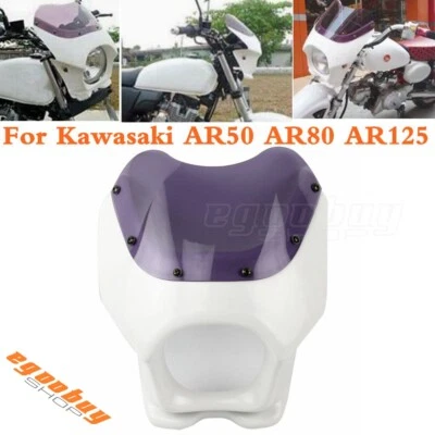 Motorcycle Headlight Fairing For Yamaha TZR50 Kawasaki AR80 Suzuki GS50 AR125 - Imagem 1 de 4