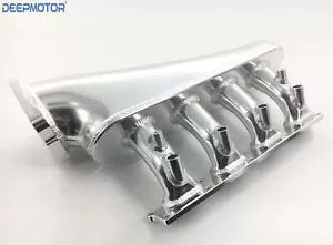 Colector de admisión para VW 1.8T, kit de riel de combustible orientado a la derecha plateado - Imagen 1 de 7