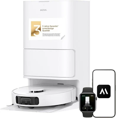 MOVA E30 Ultra Saugroboter mit Wischfunktion & automatischer Entleerung (I9) - Bild 1 von 4