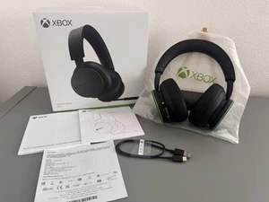 Microsoft Xbox Wireless Headset Gaming-Headset - Schwarz (TLL-00002) Series X S - Photo 1/10