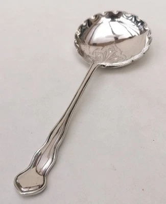 Vintage Pinder Brothers Silver Plated Fruit or Berry Serving Spoon Sheffield - Image 1 of 4