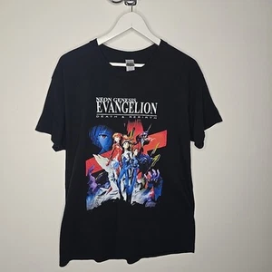 Neon Genesis Evangelion Death And Rebirth Gr. L Large schwarz T-Shirt Anime - Bild 1 von 8