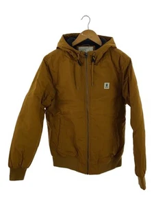 Element M Polyester Plain Camel Jacket Used - Picture 1 of 5