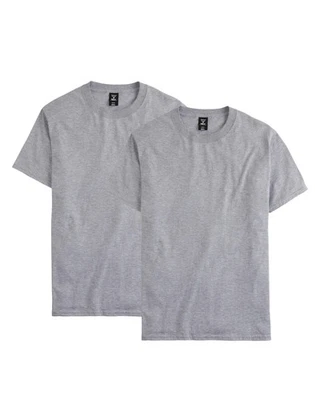 Hanes T-Shirt 2-Pack Men's Beefy Short Sleeve Crewneck Ring Spun Cotton S-5XL - Image 1 of 4