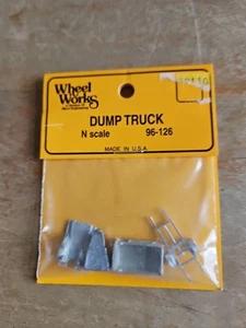 Wheel Works N Scale 96-126 Dump Truck Metal Kit NEW SEALED - Picture 1 of 2