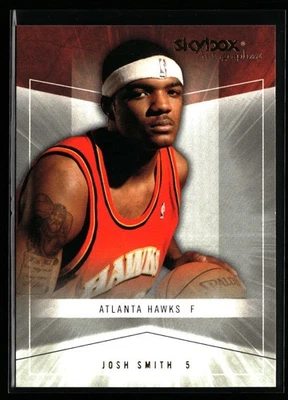 Josh Smith 2004-05 SkyBox Autographics #82 Insignia #/150 Rookie Atlanta Hawks Foto 1 de 2