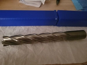 Niagara Cutter N52323 1'', 4 Flute, Cobalt Square End Mill Center Cut - Picture 1 of 4