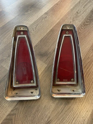 1965 Mercury Meteor Marauder Tail Light Set Poor/Fair used condition {03-14} - Image 1 of 4